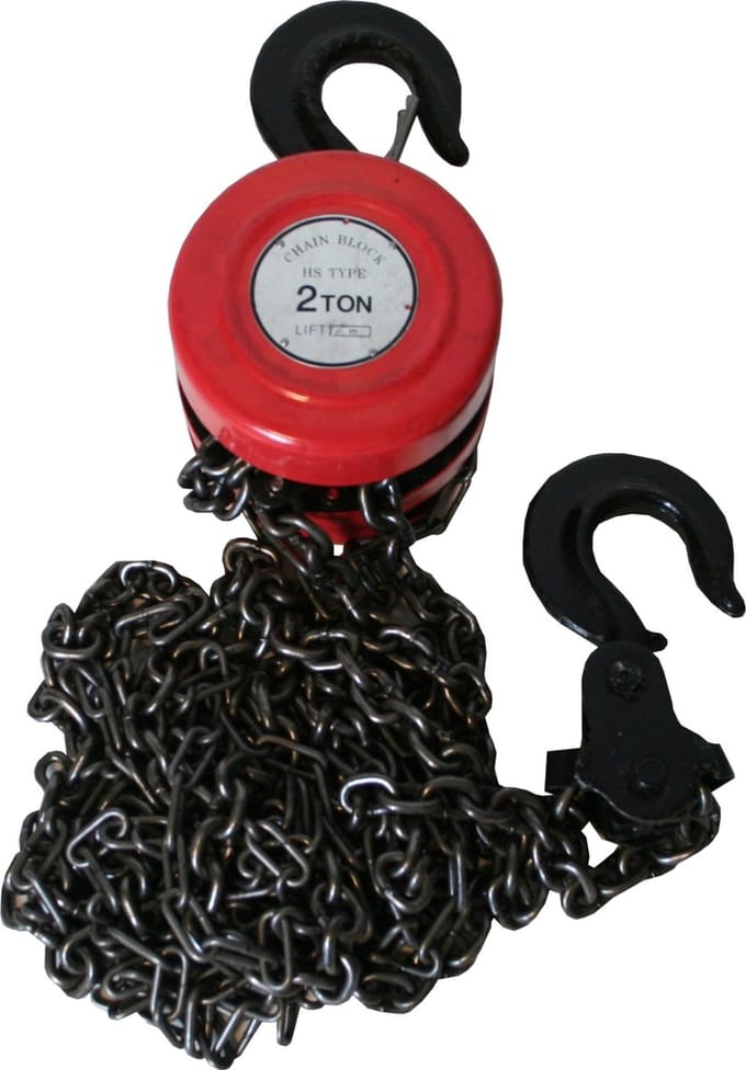 Benson Kettingtakel 2000Kg Hefhoogte 2.5M Kabel