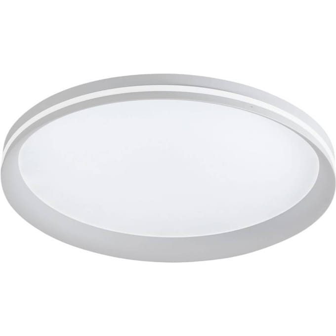 Fabas Luce LED plafondlamp Isy, wit, Ø 45 cm, metaal, CCT, dimbaar