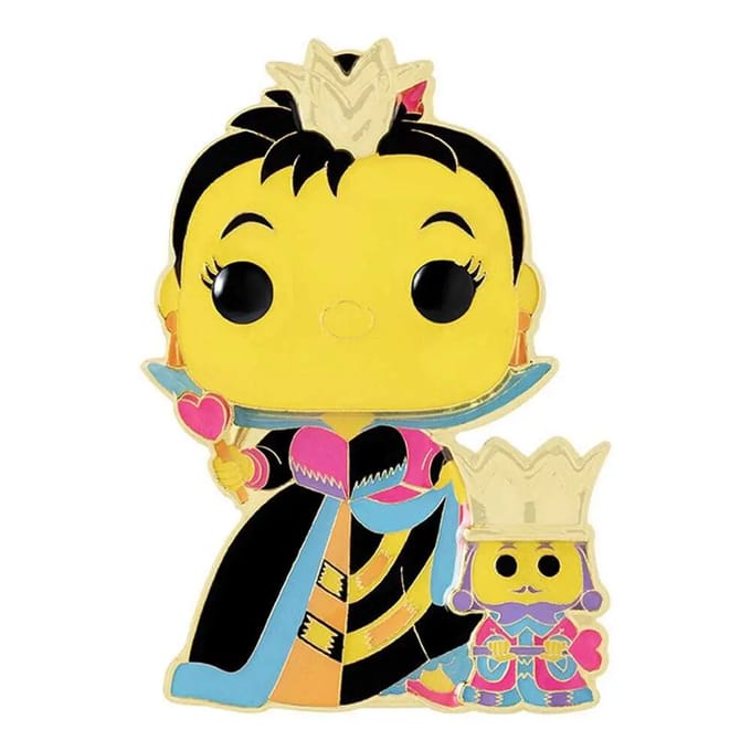 Funko Alice In Wonderland - POP! Enamel Queen And King 10 cm Pin - Multicolours