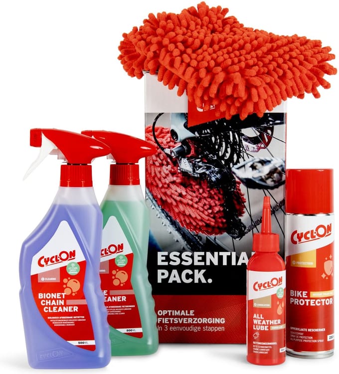 CyclOn Essential Pack All Weather Lube onderhoudsset