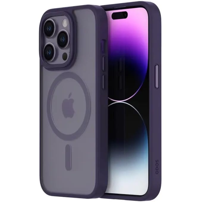 Hybride softshell met drukknopen QDOS iPhone 14 Pro