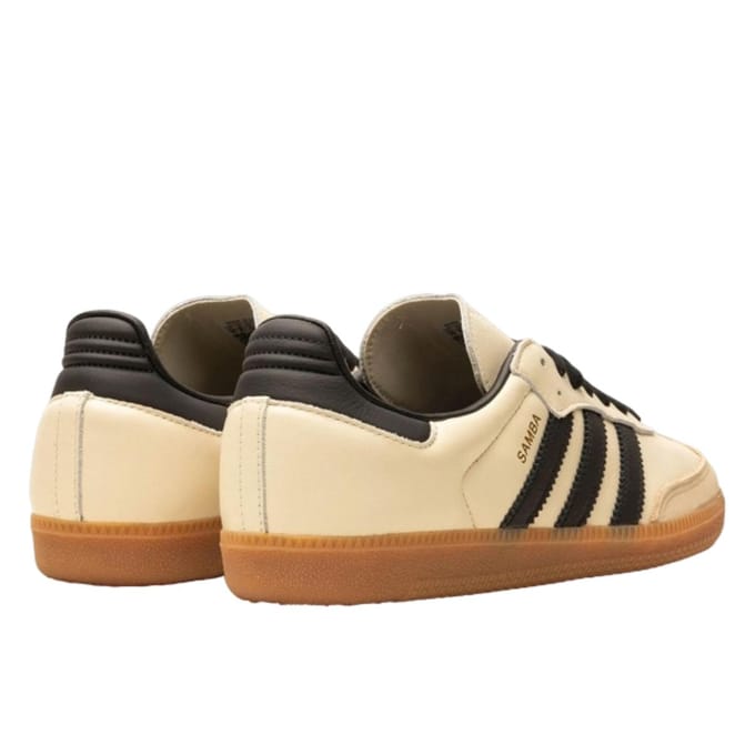 adidas Samba OG Cream White Sand Strata damessneakers Core-Black ID0478 39⅓ beige