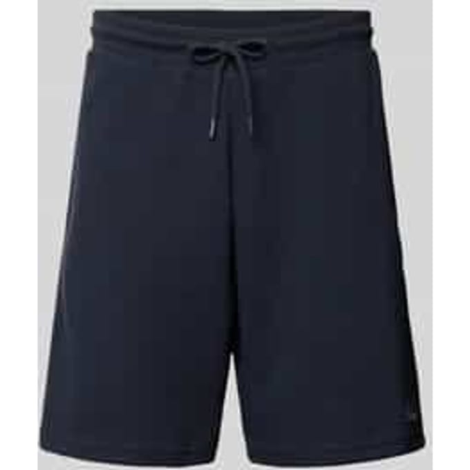 Sweatshorts met structuurpatroon