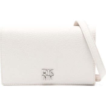 DKNY Schoudertas Portemonnee Etta Crossbody Wallet Pebble Crème