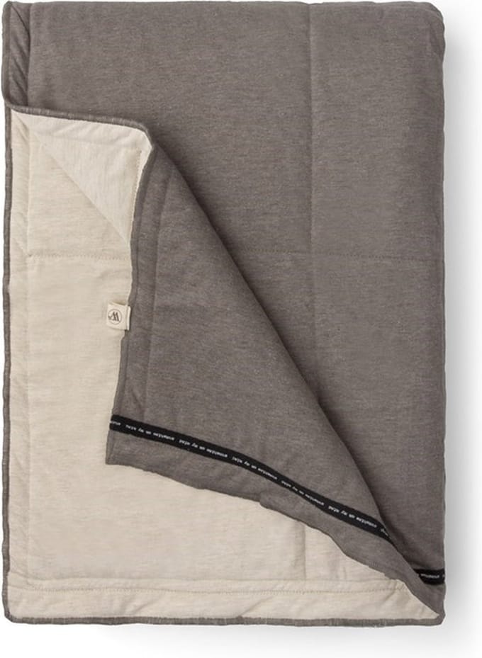 Walra Plaid Soft Jersey - 130x180 - Katoen - Polyester Blend - Taupe / Zand