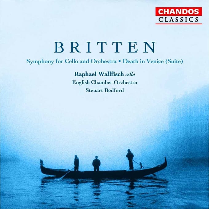 Raphael Wallfisch, English Chamber Orchestra, Steuart Bedford - Britten: Cello Symphony | Death In Venice Suite (CD) (Remastered)