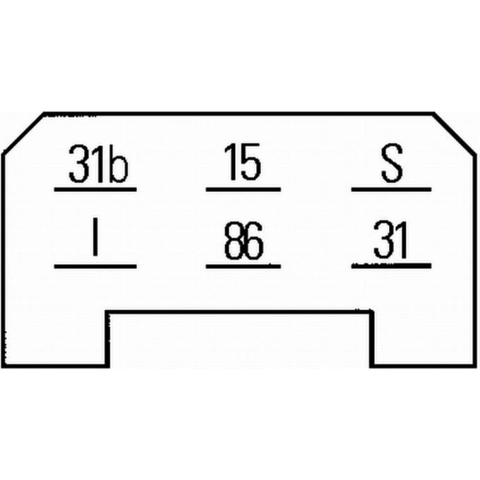 Ruitenwissertimer relais HELLA 5WG 002 450-291
