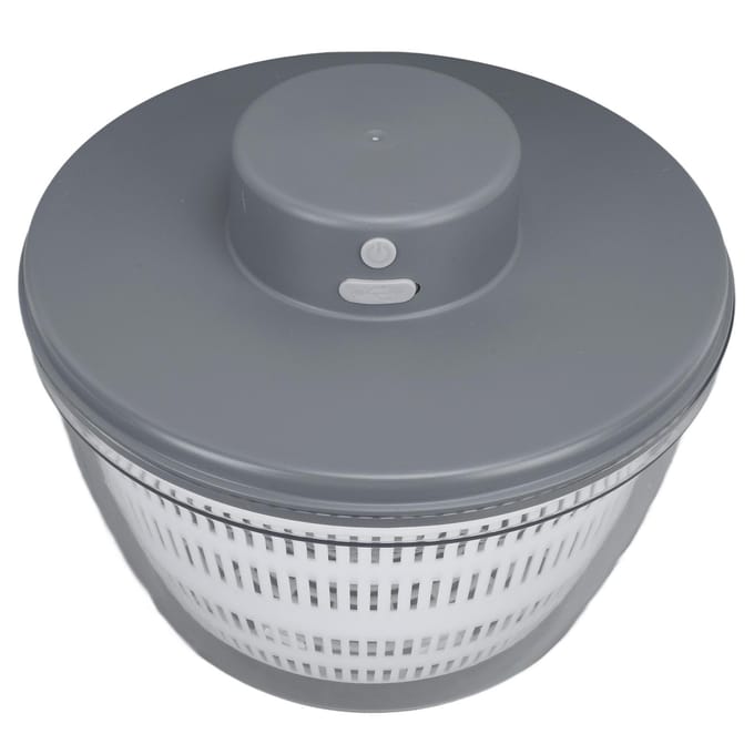 Groentewasmachine Efficiënt Betrouwbaar Multifunctioneel Duurzaam Fruitcentrifuge Droger voor Thuis Gray gray