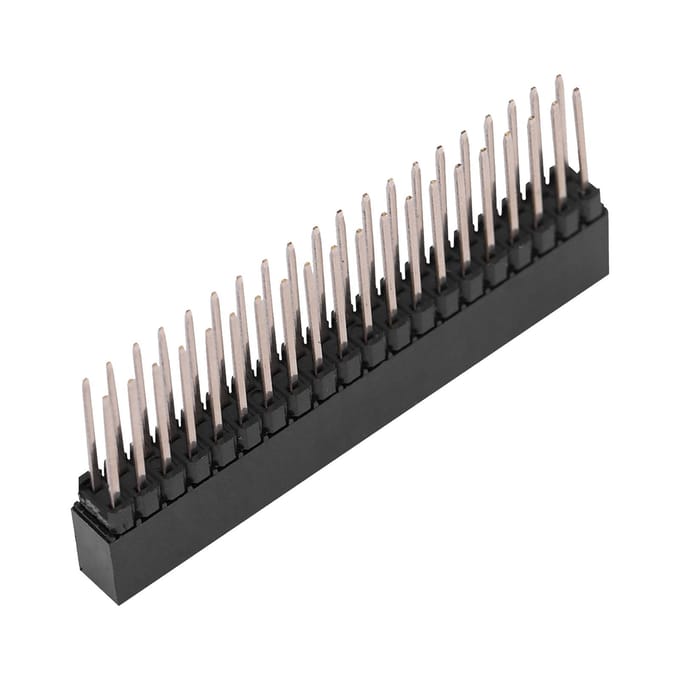 3 stuks 2 x 20 Pins 2,54 mm Pitch Extra Hoge Vrouwelijke Dubbele Rij Korte Pinheaders voor Raspberry Pi