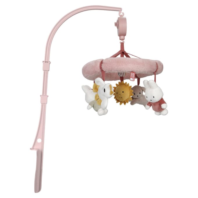 Nijntje Muziekmobiel Fluffy Roze