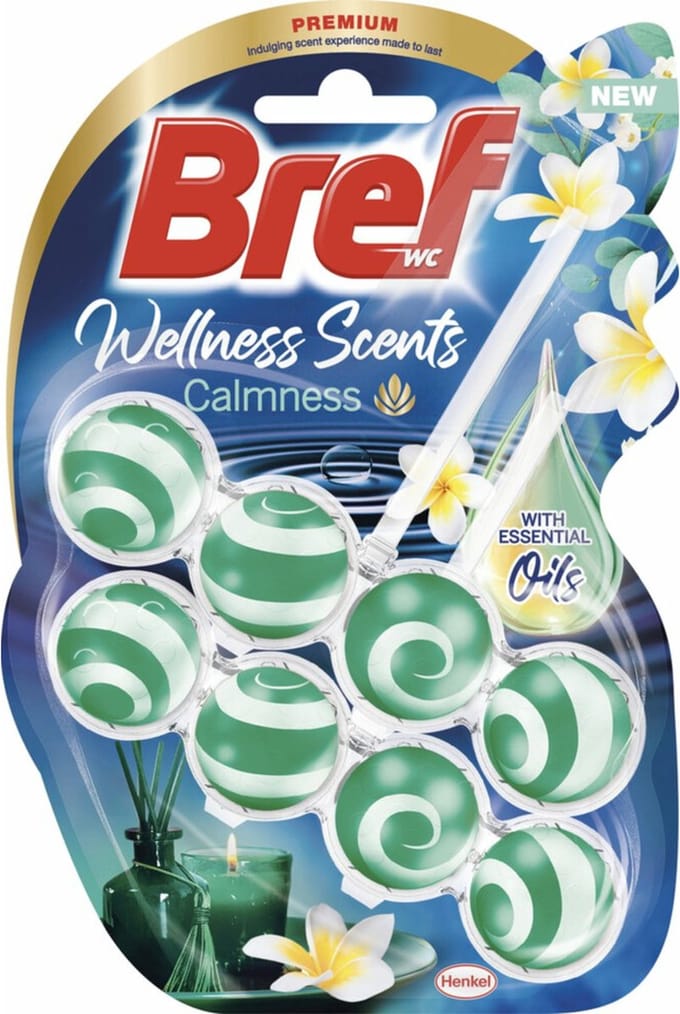 Bref Toiletblok Wellness Scents Calmness 2 stuks