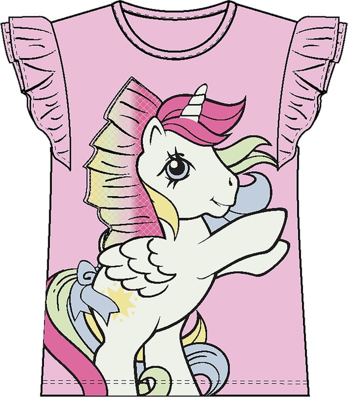 NAME IT - NMFMIKA MLP SS TOP CPLG - Meisjes - T-shirts
