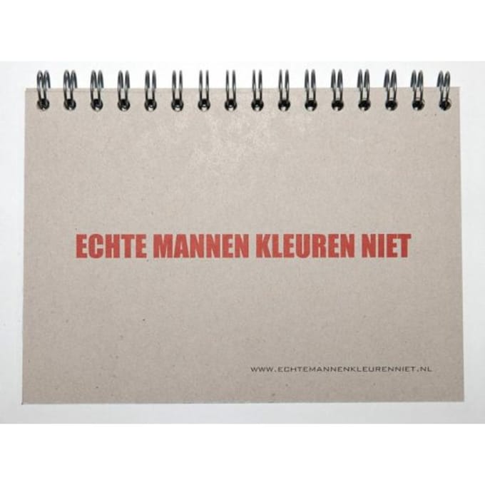 Echte Mannen Kleuren Niet - Jan Maarten Groen