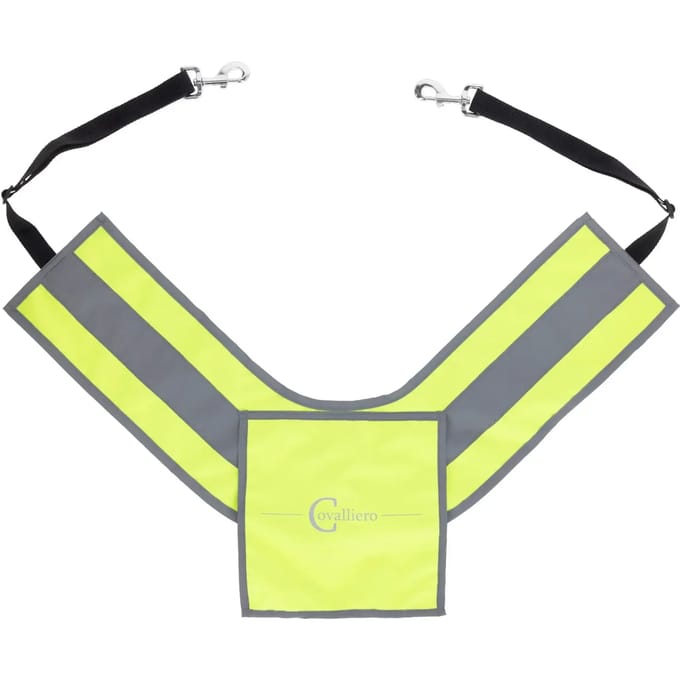 Reflecterende jachthalsband voor paarden Covalliero