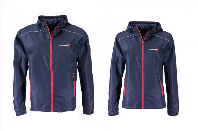 Cressi Spa Windbreaker Jas Zwart L Man