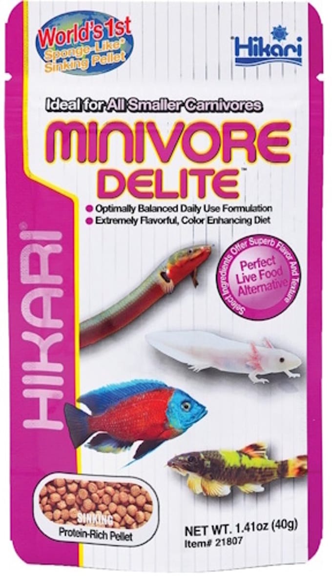 Hikari Minivore Delite - Carnivoren Visvoer