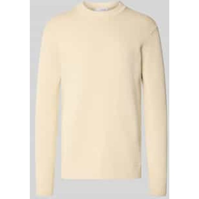 Regular fit gebreide pullover van puur katoen, model 'DANE'