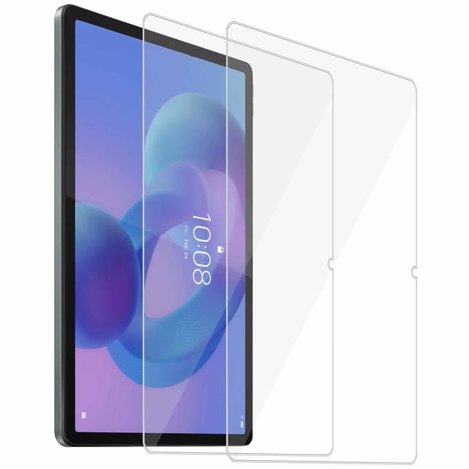ChiGuard Screenprotector 2x geschikt voor Lenovo Idea Tab Pro 12.7 Screenprotector - Beschermglas - Curved - GuardCover