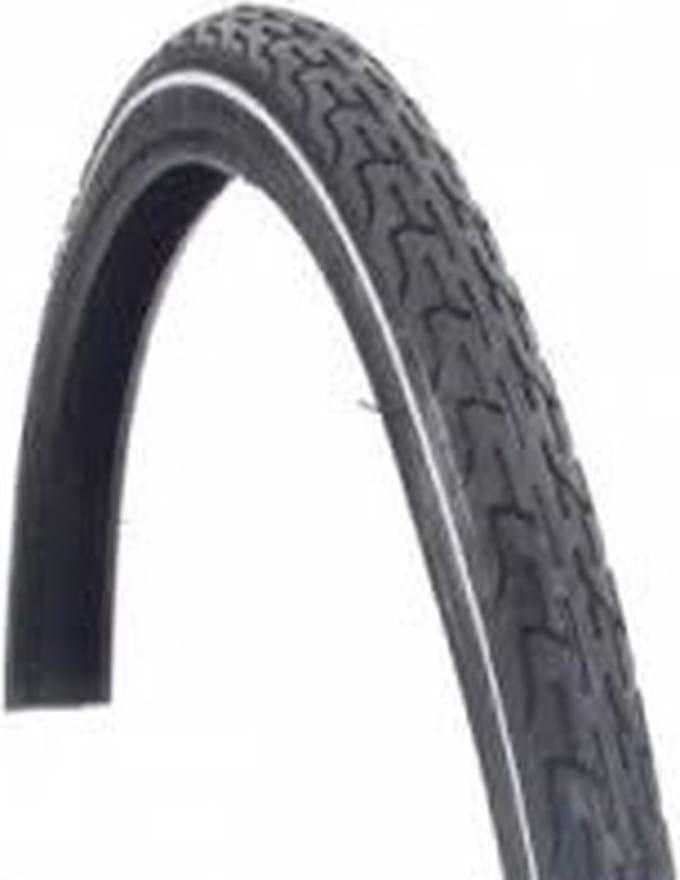 Deli Buitenband 37-622 / 28x1.5/8x1.3/8 witte bies