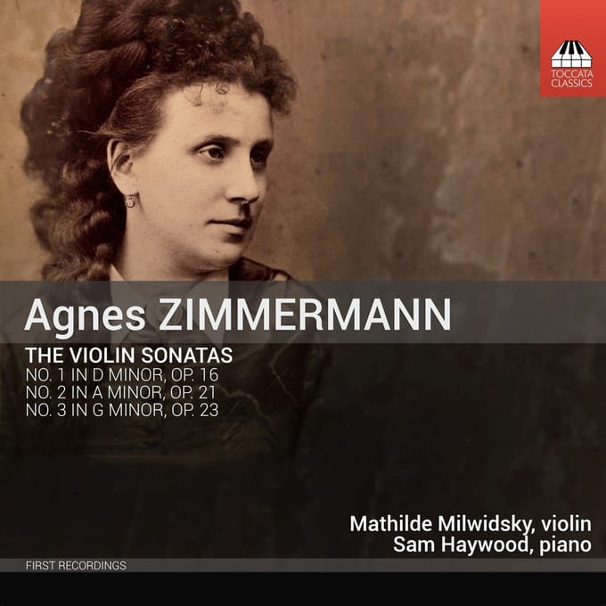 Mathilde Milwidsky & Sam Haywood - Zimmermann: The Violin Sonatas (CD)