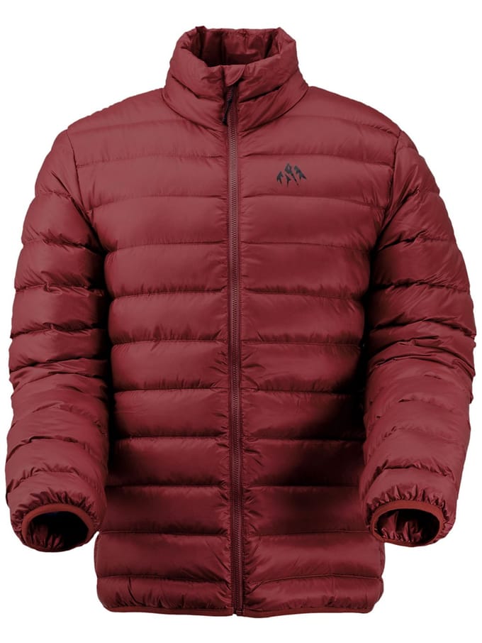 Jones Snowboards Re-Up Down Puffy Insulatie Jas rood