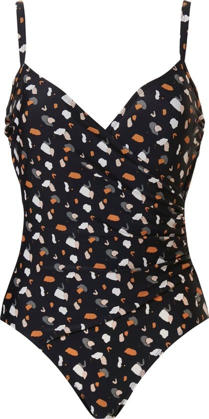 Pastunette Beach - Spots - Badpak - Zwart - Maat 42