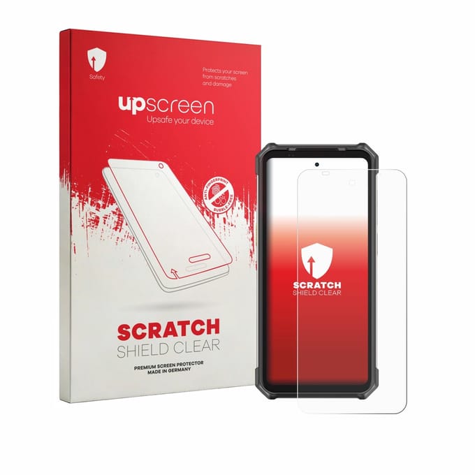 upscreen - Screenprotector voor Ulefone RugKing 5 Pro - Folie Beschermfolie transparant