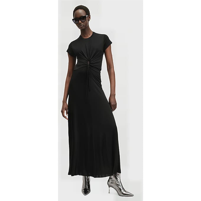 AllSaints Xylia Dress Black Taglia: 2 | Maxi abiti Outlet | Donna | Nero