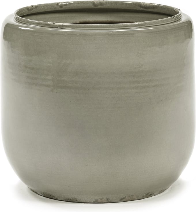 Serax Bloempot-Sierpot Grijs D 37cm H 32cm