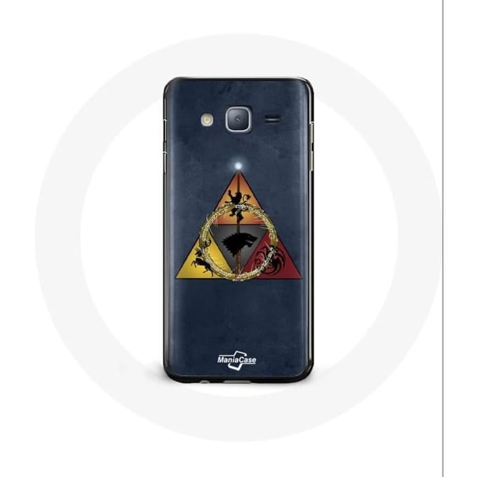 Coque - Game of Thrones - Samsung Galaxy J7 2016 - Souple - Protection smartphone - Logo Baratheon