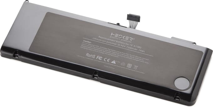 A1382 accu MacBook Pro 15" |  batterij MacBook Pro 15-inch (begin 2011 – medio 2012)
