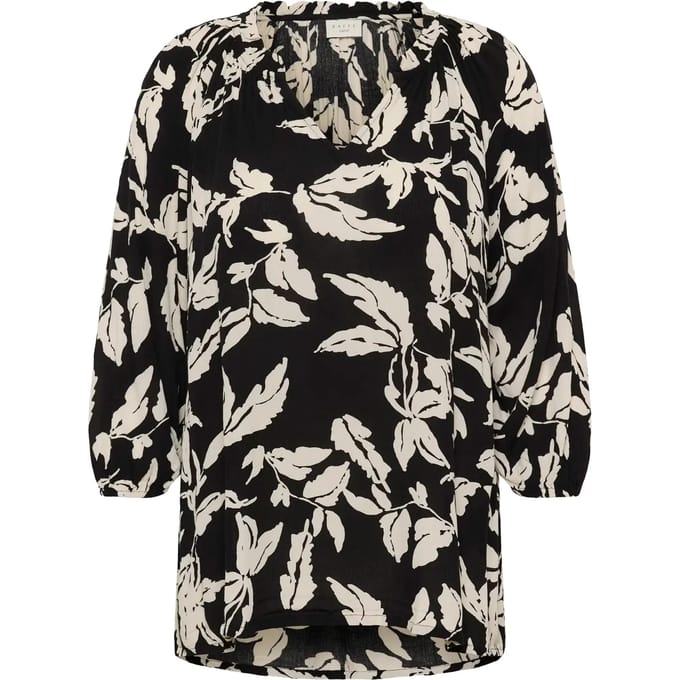 Damesblouse met lange mouwen KAFFE Curve Trine