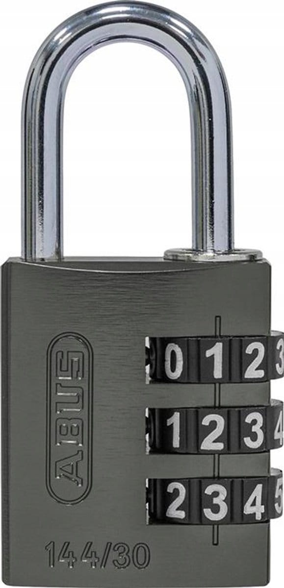 ABUS 144/30 Titaan Cijferslot - Robuuste Aluminium Behuizing
