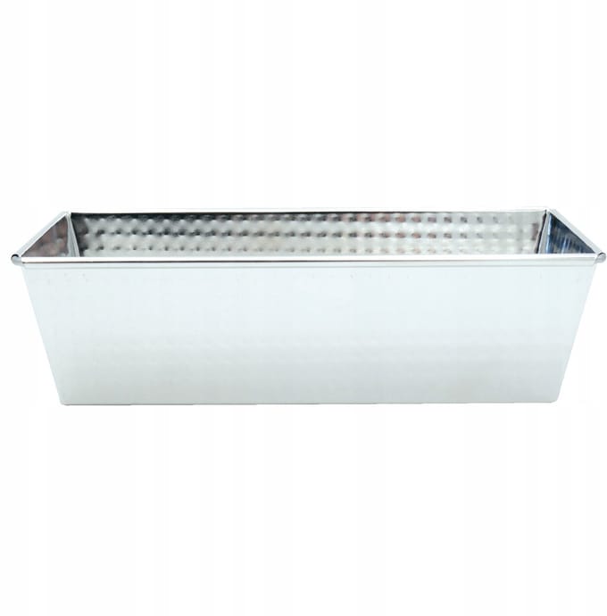 Zilveren Broodvorm - Bakplaat voor Brood - 26x12.5x7.5cm