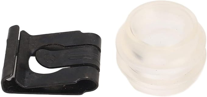 Schakelstangbus clipset - Versnellingspook houder - Soepel schakelen - Metaal rubber composiet - 2 stuks - Zwart