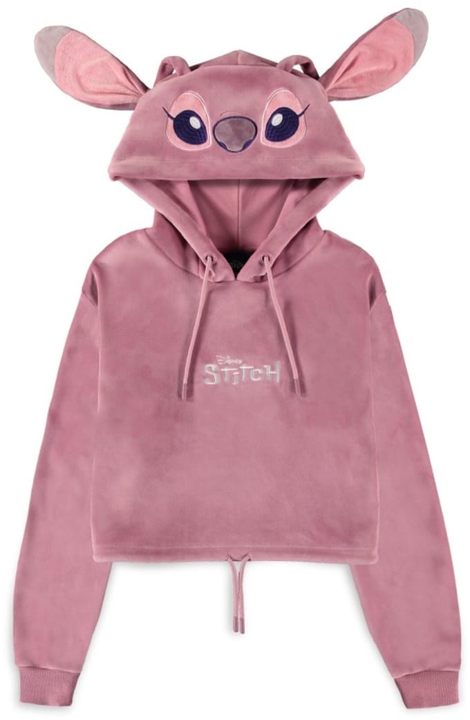 Lilo & Stitch Angel Dames Trui met capuchon - roze - S