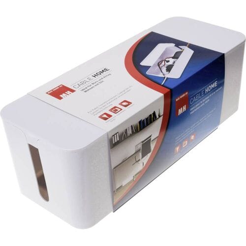 Max Hauri 126730 Kabelbox Wit (l x b x h) 40 x 15.5 x 13.5 cm 1 stuk(s)