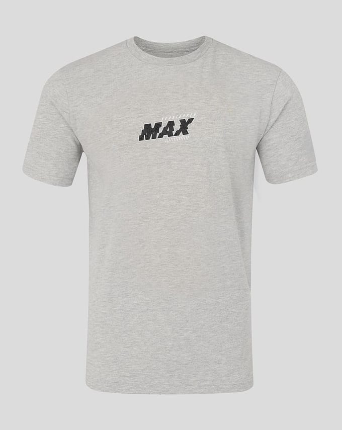 Max Verstappen Graphic Pixel Back Shirt Grijs 2026 M - Oracle Red Bull Racing - Formule 1