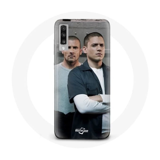 Coque - Maniacase - Samsung Galaxy A50 - Prison Break - Silicone - Souple