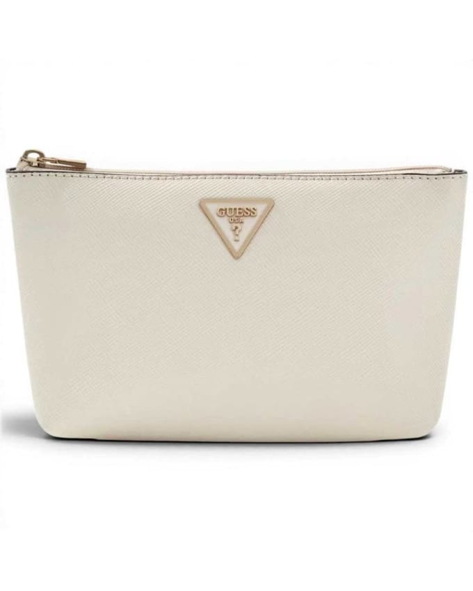 GUESS accessoiretas Laurel II Wristlet Pouch Bone crème