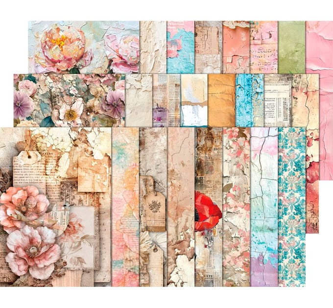 Ciao Bella Tissue paper set "Wild Blossom"
