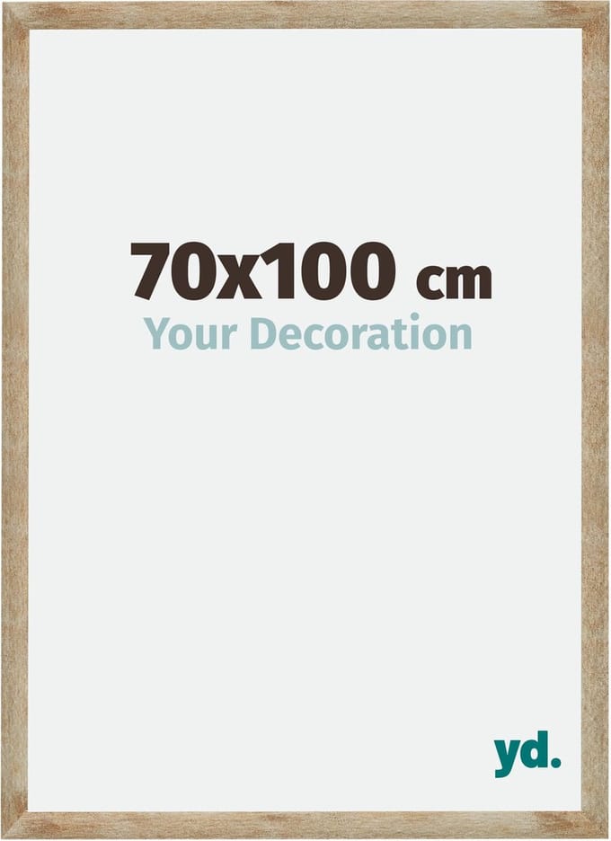 Your Decoration - Fotolijst 70x100 cm - MDF - Goud - Catania