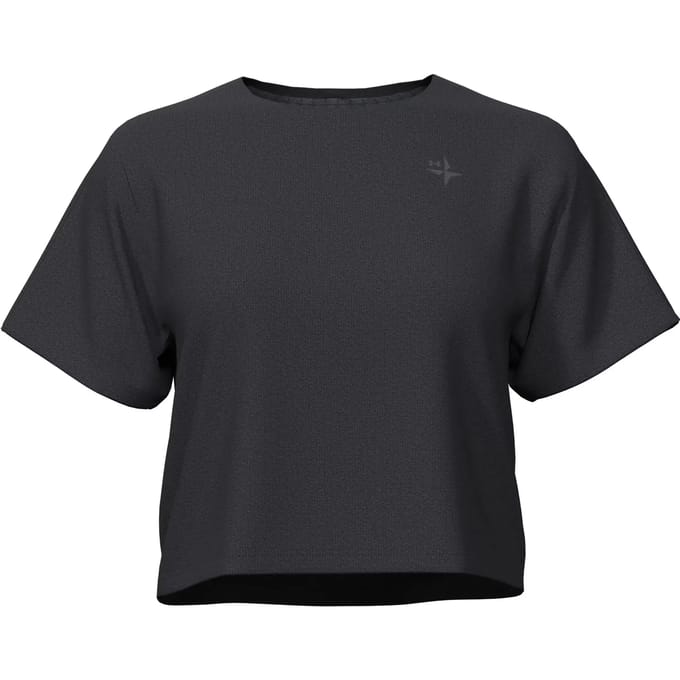 Under Armour Explor Trail Run Graphic  Hardloopshirt Dames-antraciet, antraciet