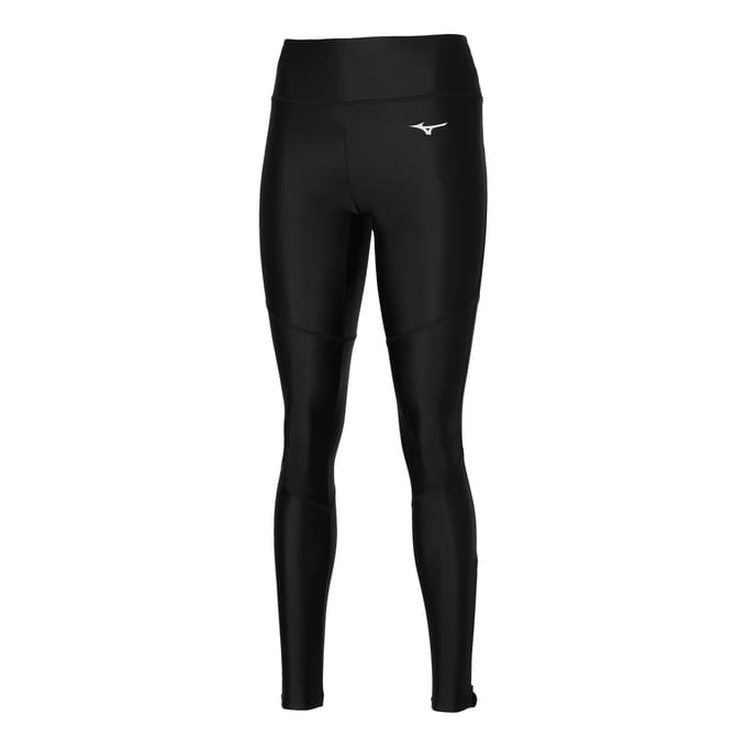 Mizuno Impulse Core Long Hardlooplegging Dames-Zwart