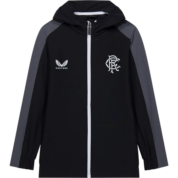 Castore Heren Rangers FC Trainingsjack (Zwart)