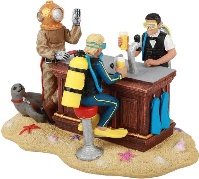 Scuba Bar 16x11x10cm Meerkleurig