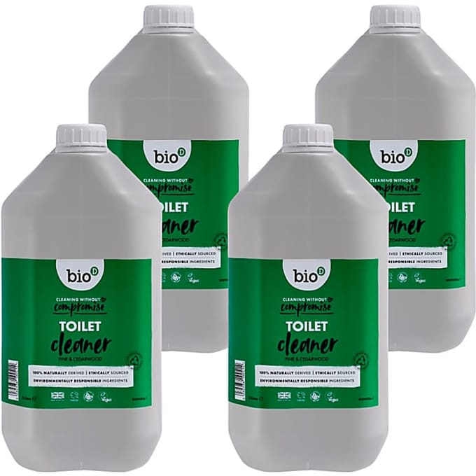Bio-D Toiletreiniger Dennen & Cederhout 5L Refill Bundel
