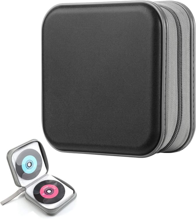 SPHProducts - Cd Bag - Cd/Dvd Discs Storage Bag - Met vakken voor