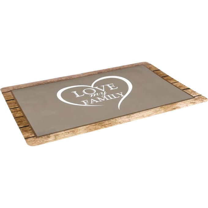 Flamingo Kattenaccessoire Shabby Chic Heart - Bruin - 43 x 28 cm