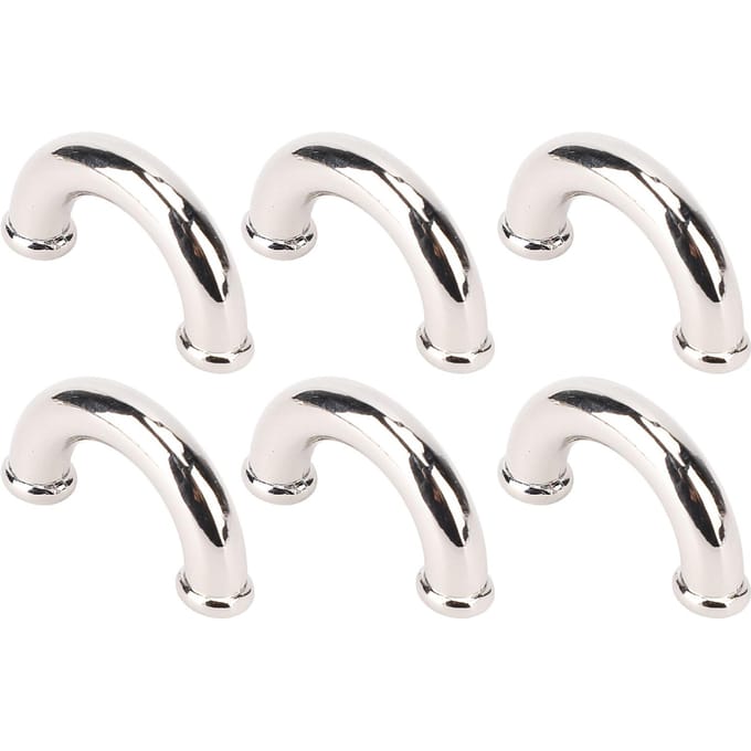 10 Sets Tas Boogbrug Metaal Zilver D-ring Connector Gesp met 5,5 mm Kruisschroef Set voor white